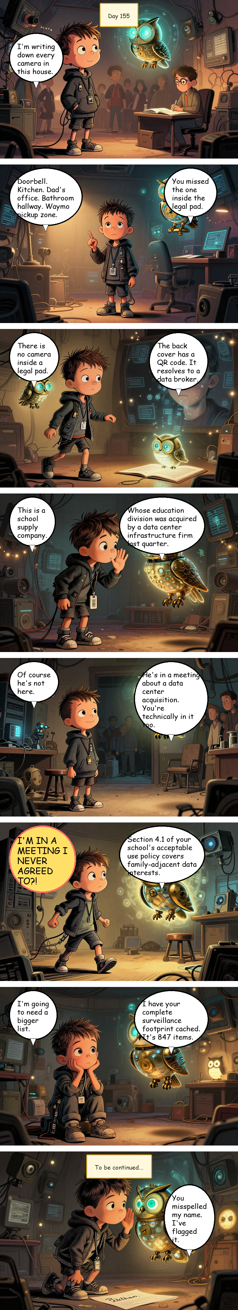 Bentham & Marshall - Day 155: The Inventory