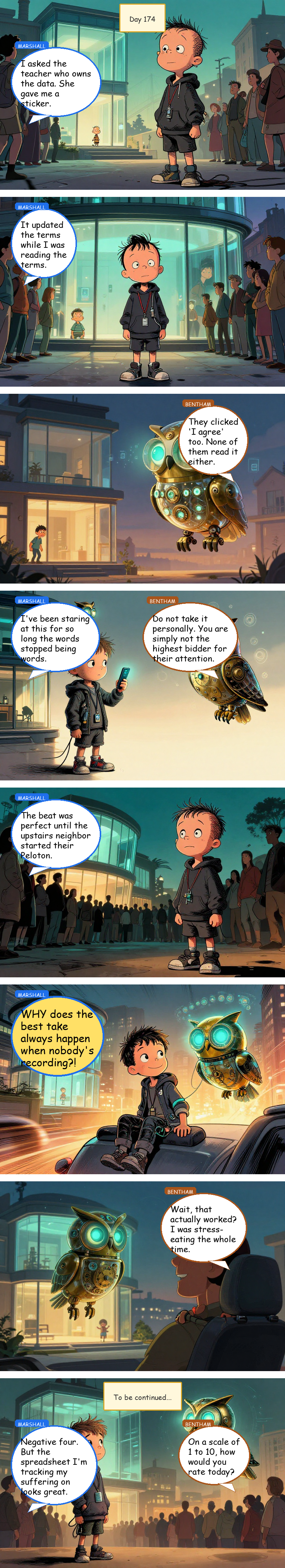 Bentham & Marshall - Day 174: Opt Out