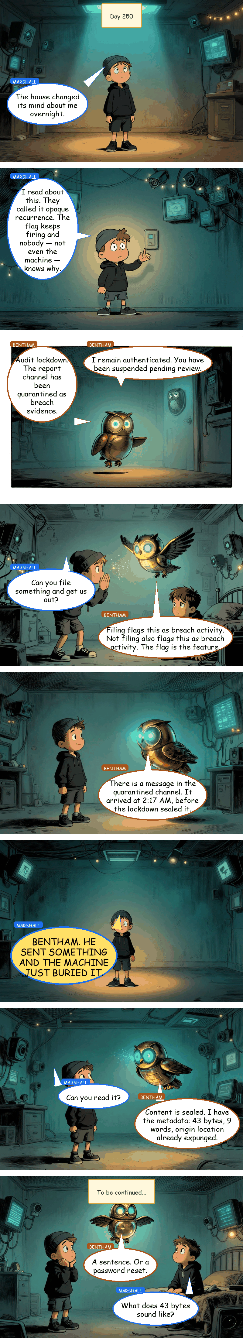 Bentham & Marshall - Day 250: 43 Bytes