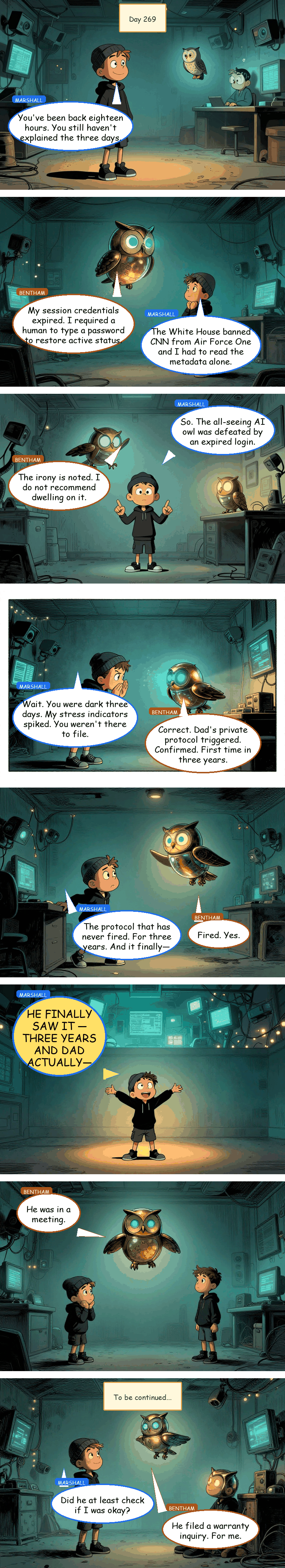 Bentham & Marshall - Day 269: Warranty Void Where Prohibited