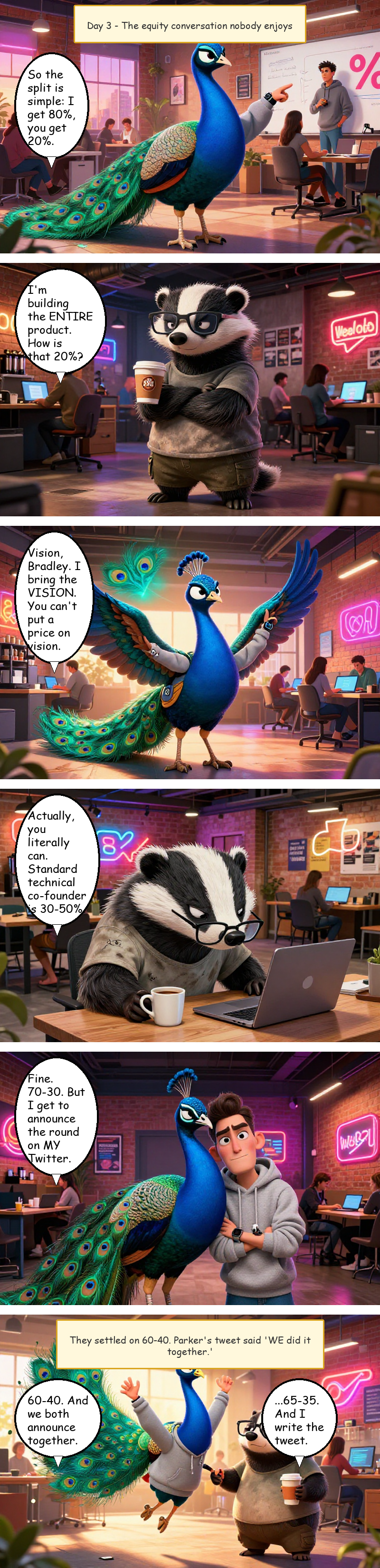 Disruption Station - Day 3: The Equity Split