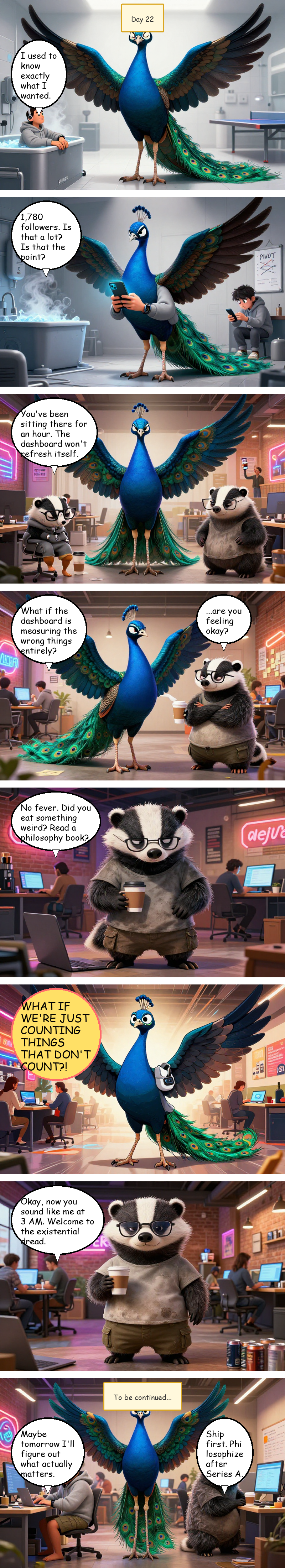 Disruption Station - Day 22: Day 22: The Metrics of Meaning