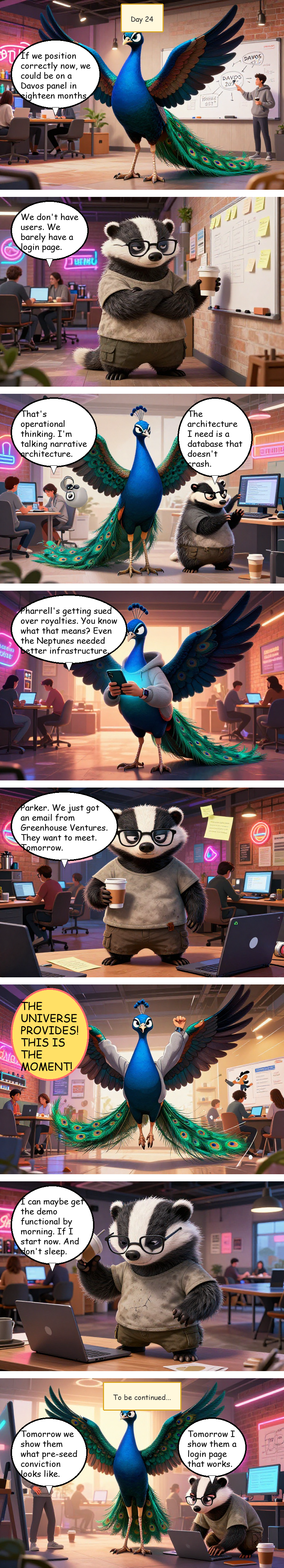 Disruption Station - Day 24: Day 24: The Davos Effect