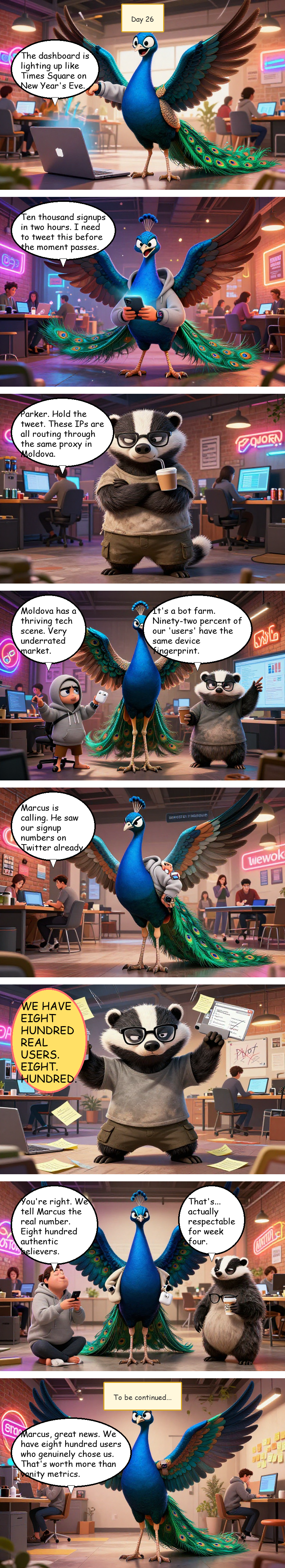 Disruption Station - Day 26: Day 26: The Metrics Dopamine