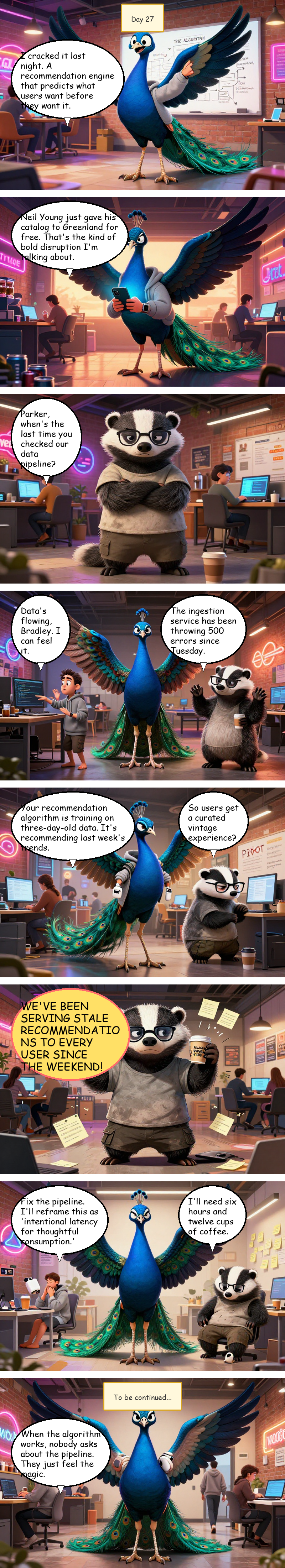 Disruption Station - Day 27: Day 27: The Algorithm Awakens