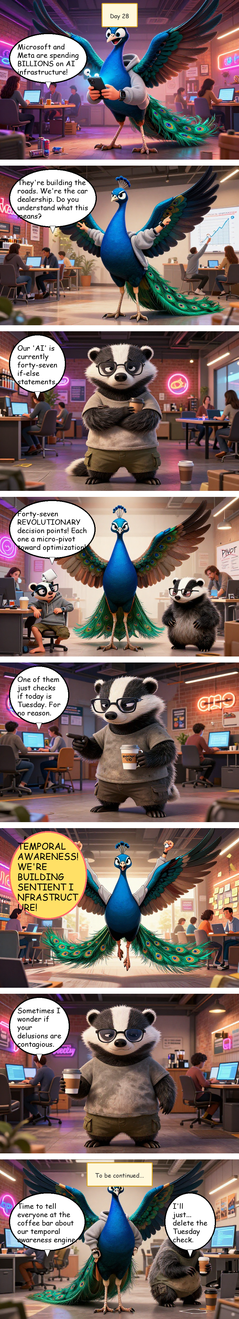 Disruption Station - Day 28: Day 28: The Algorithm Awakens