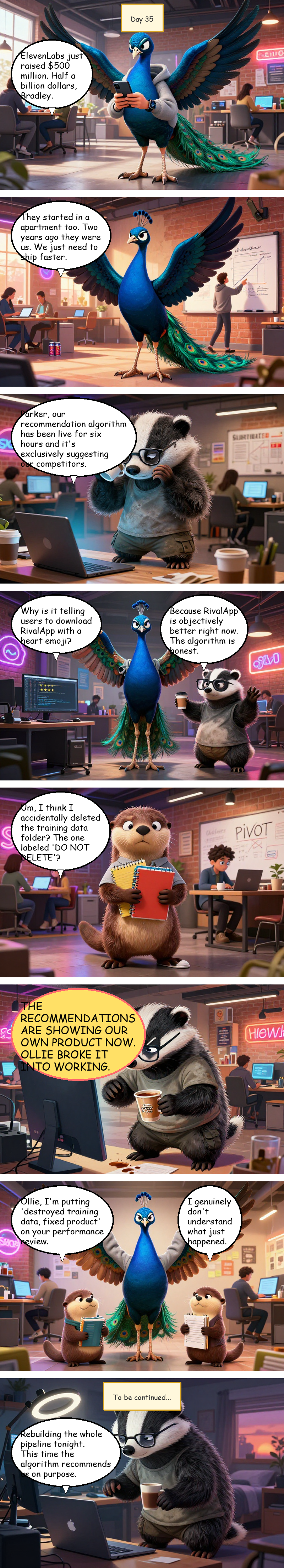 Disruption Station - Day 35: Day 35: The Algorithm Never Sleeps