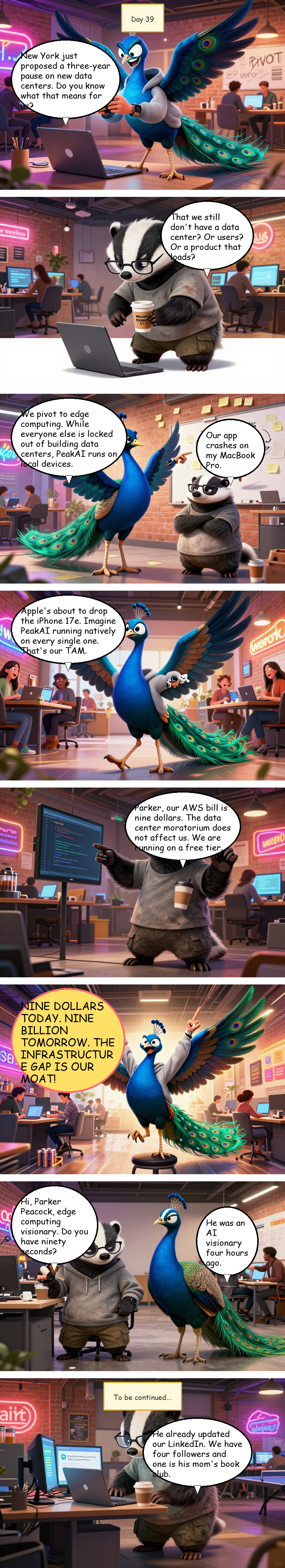 Disruption Station - Day 39: Day 39: The Server Farm Fantasy