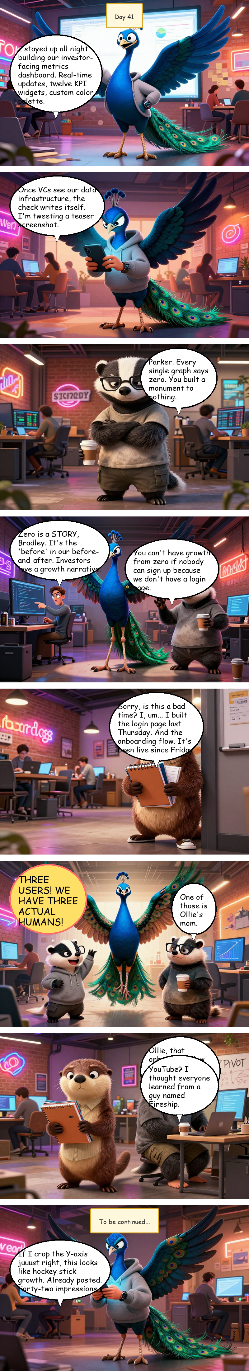 Disruption Station - Day 41: Day 41: The Metrics Dashboard