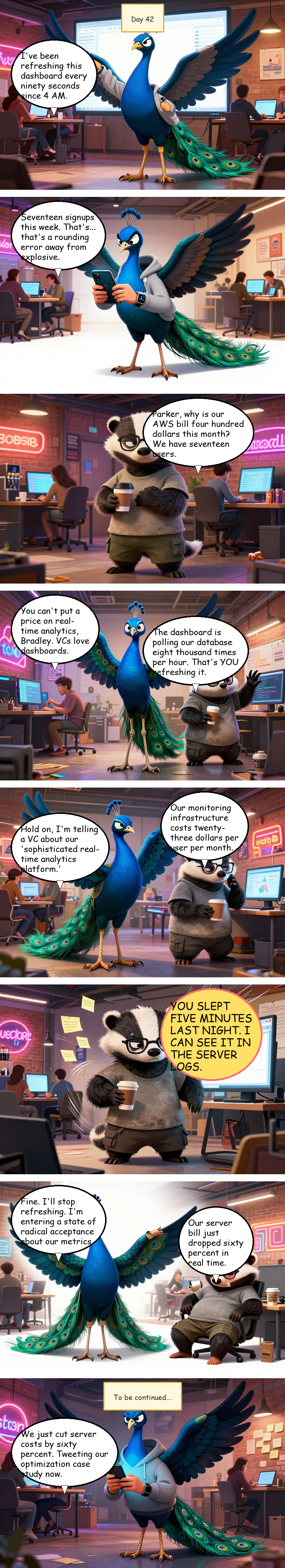 Disruption Station - Day 42: Day 42: The Metrics Dashboard