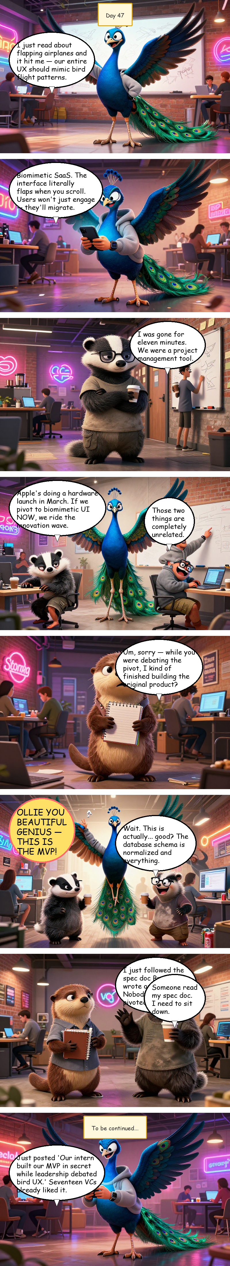 Disruption Station - Day 47: Day 47: The Flapping Point