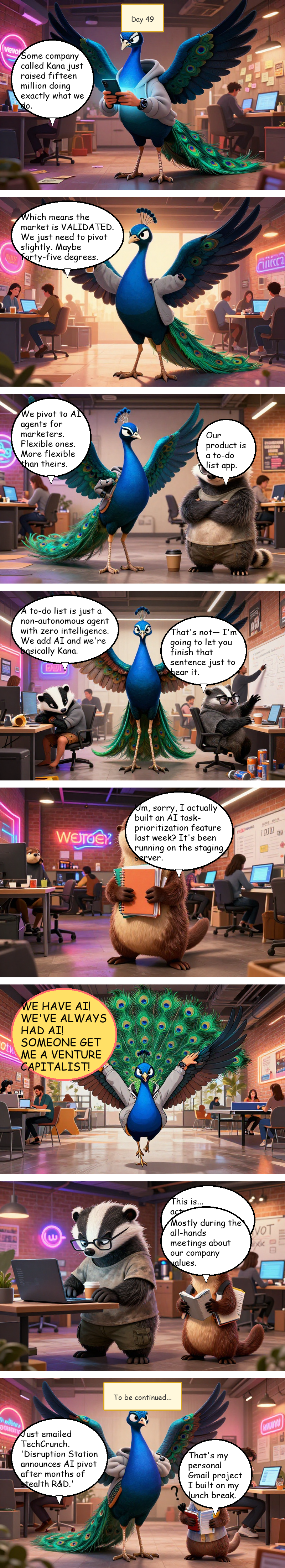 Disruption Station - Day 49: Day 49: The Pivot Whisper