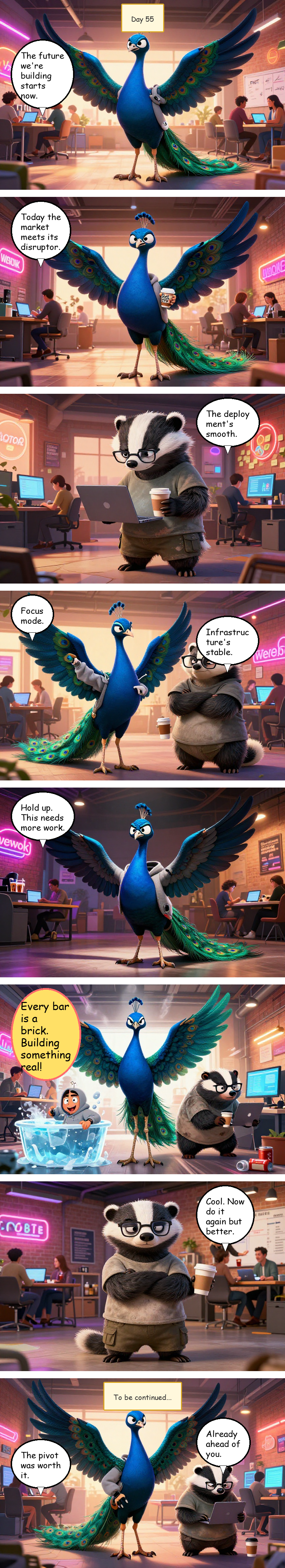 Disruption Station - Day 55: Day 55: The Grind