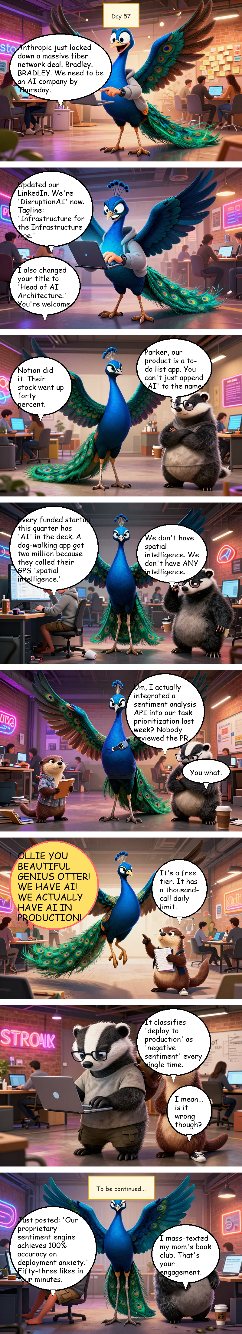 Disruption Station - Day 57: Day 57: The Pivot That Wasn't