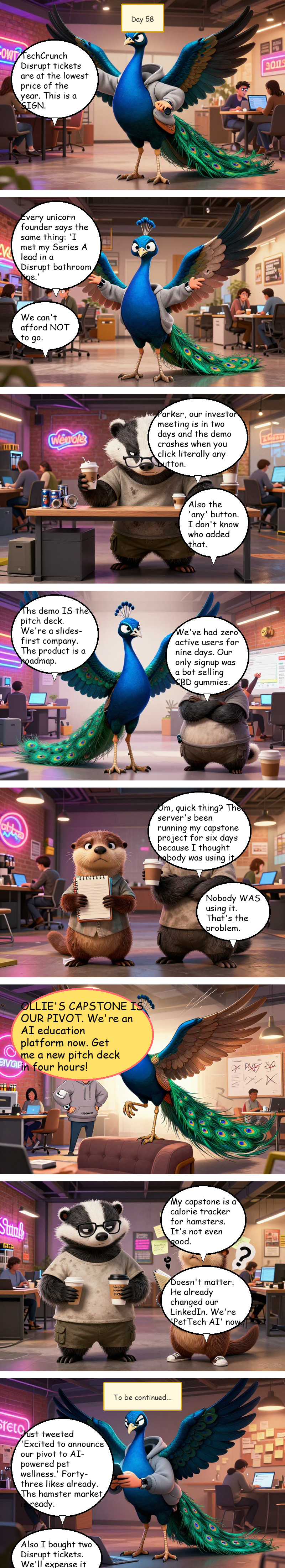 Disruption Station - Day 58: Day 58: Ticket to Nowhere