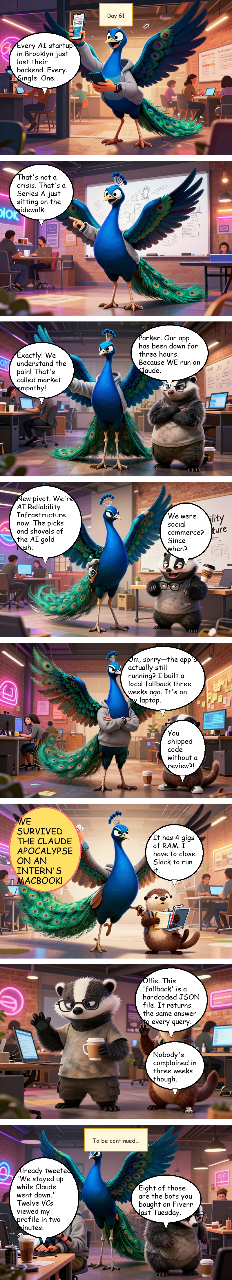 Disruption Station - Day 61: Day 61: Outage Opportunist