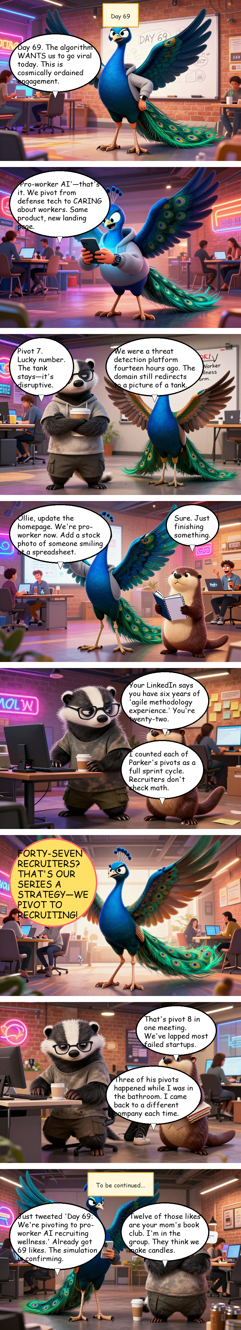 Disruption Station - Day 69: Day 69: Nice Pivot