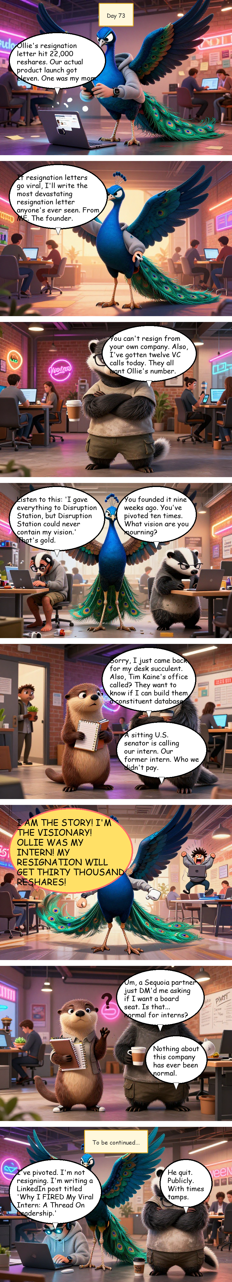 Disruption Station - Day 73: Day 73: The Counter-Resignation