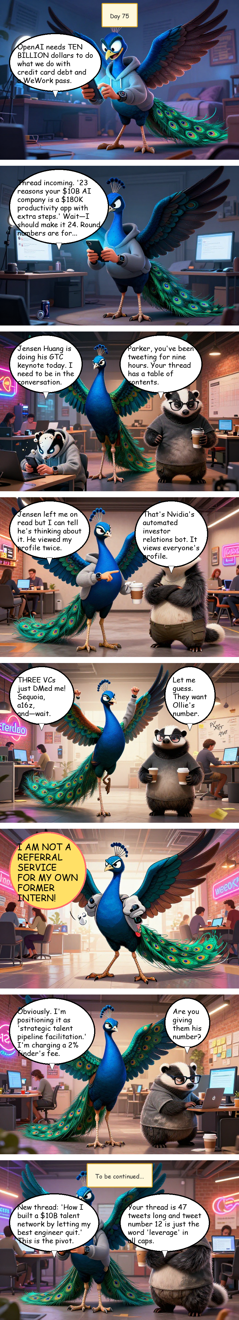 Disruption Station - Day 75: Day 75: The Thread