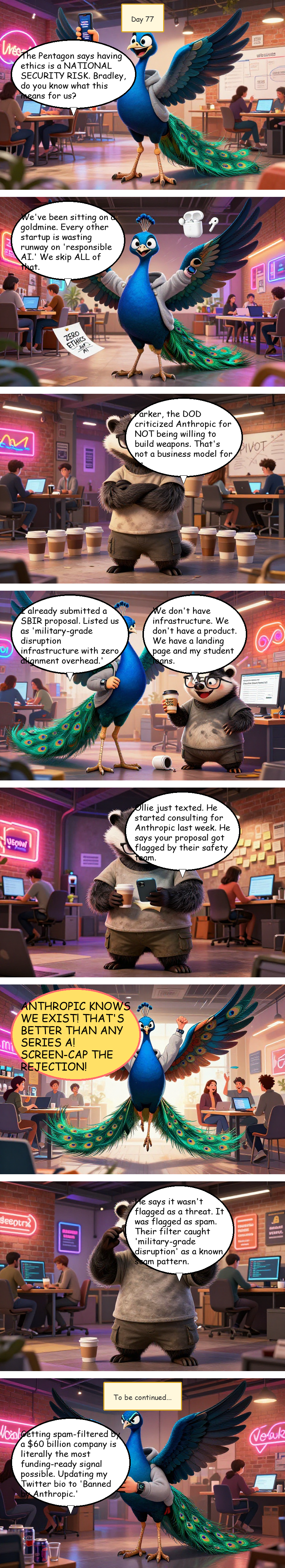 Disruption Station - Day 77: Day 77: National Security Chicken