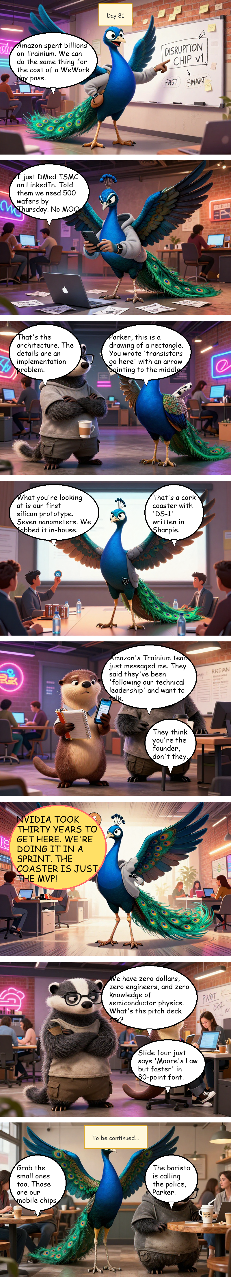 Disruption Station - Day 81: Day 81: Chip on His Shoulder