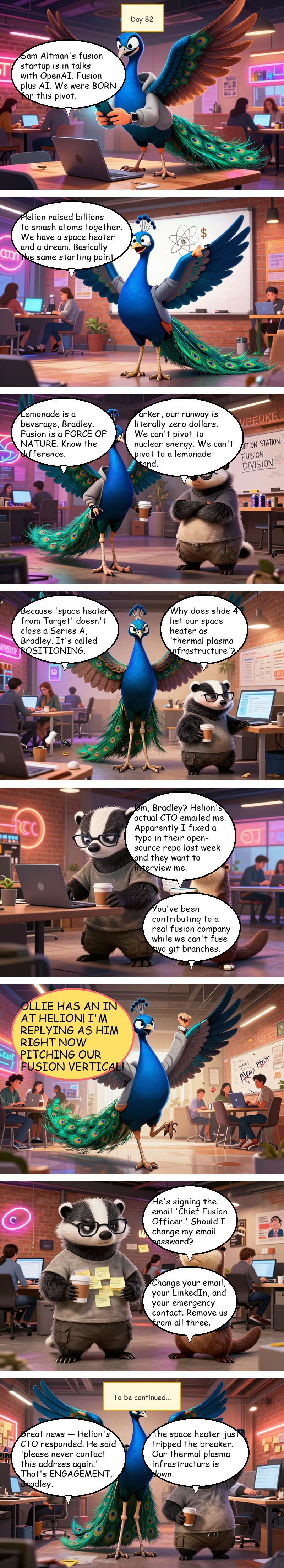 Disruption Station - Day 82: Day 82: The Fusion Delusion