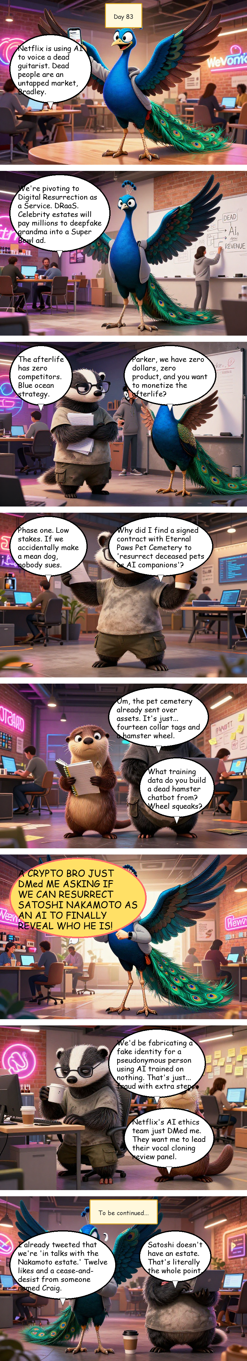 Disruption Station - Day 83: Day 83: Digital Séance