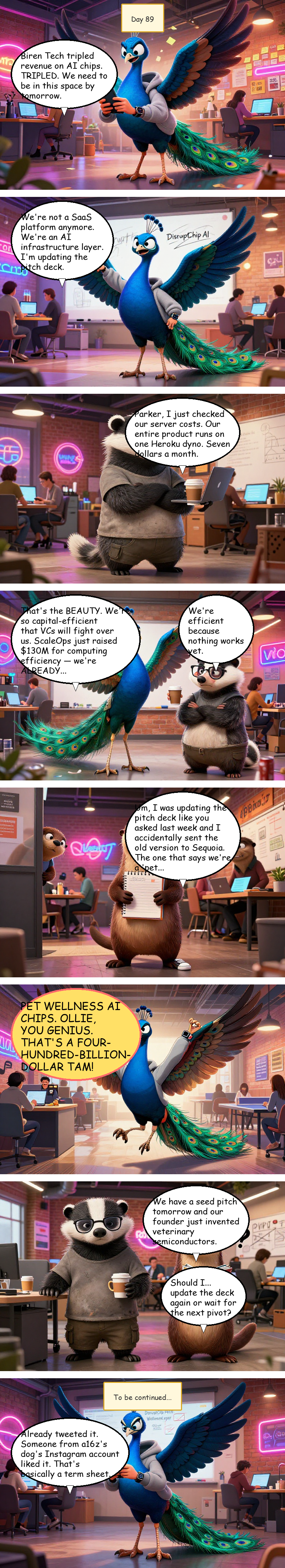 Disruption Station - Day 89: Day 89: The Chip on His Shoulder