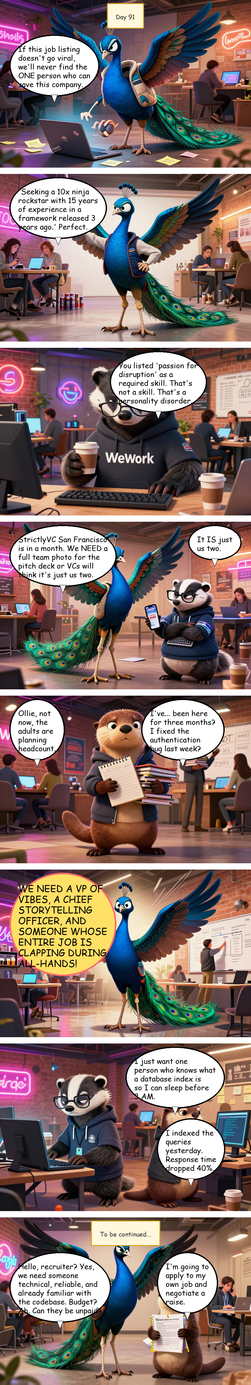 Disruption Station - Day 91: Day 91: Help Wanted