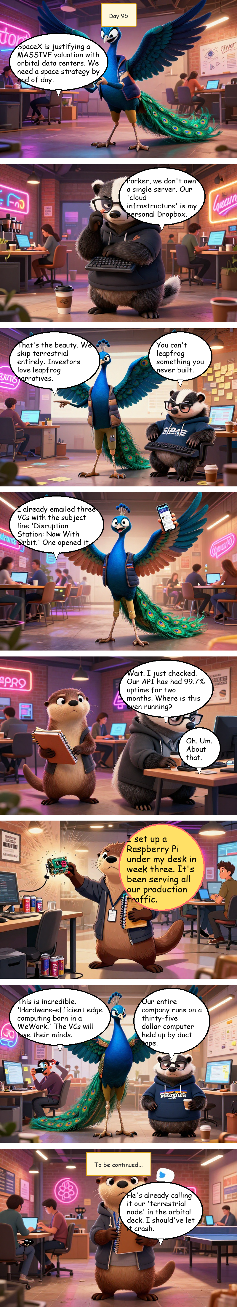 Disruption Station - Day 95: Day 95: Escape Velocity