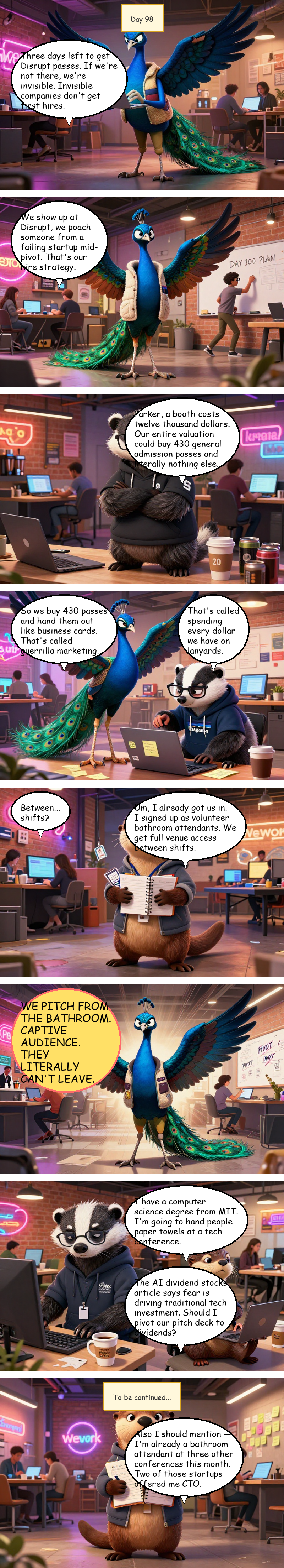 Disruption Station - Day 98: Day 98: The Disrupt Delusion