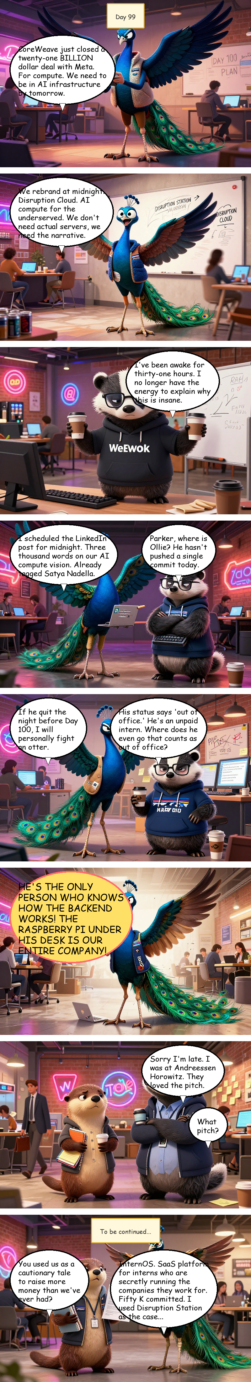 Disruption Station - Day 99: Day 99: The Eve of Disruption