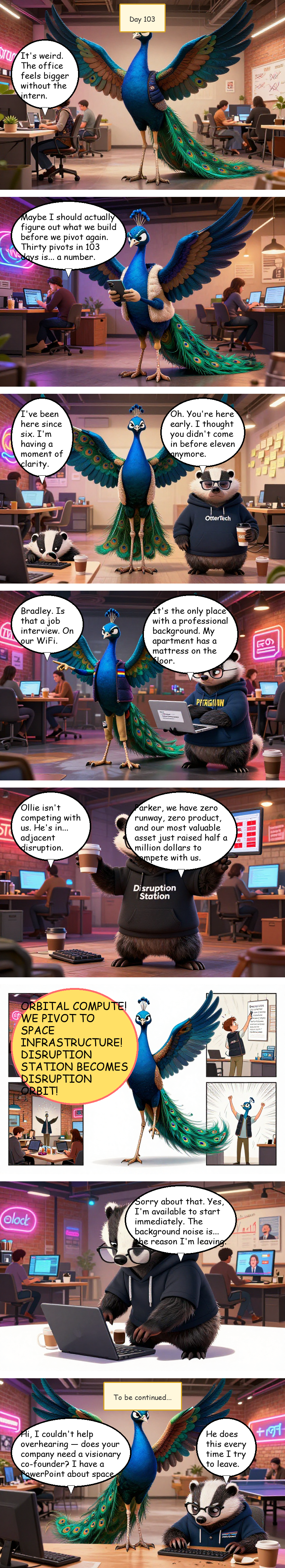 Disruption Station - Day 103: Day 103: The Quiet Part