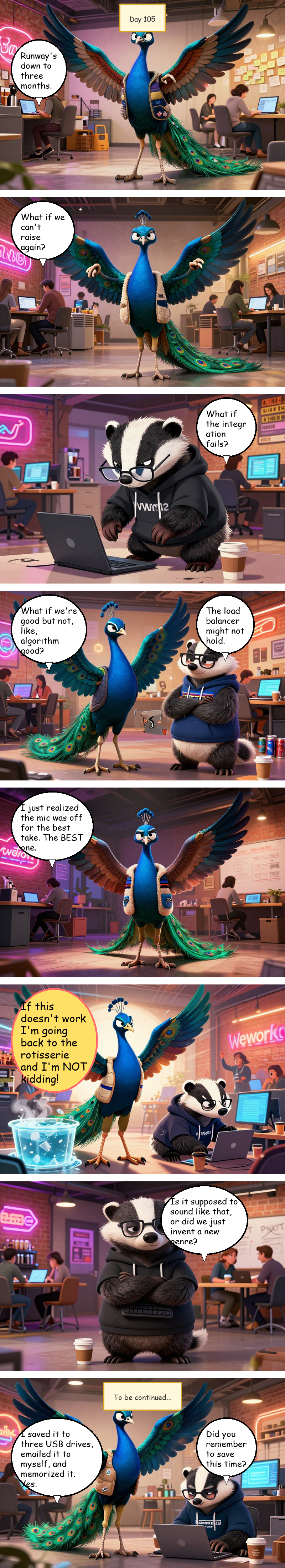 Disruption Station - Day 105: Day 105: Pitch Deck Therapy