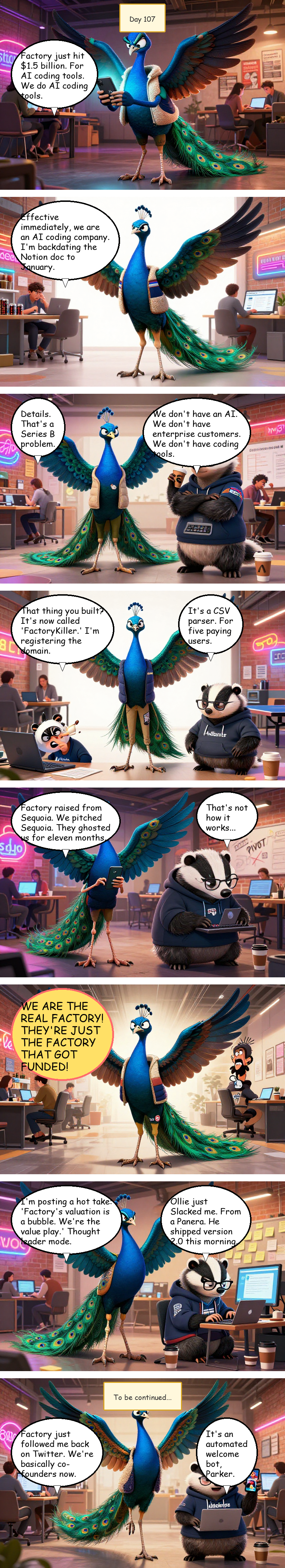 Disruption Station - Day 107: Day 107: Factory Settings