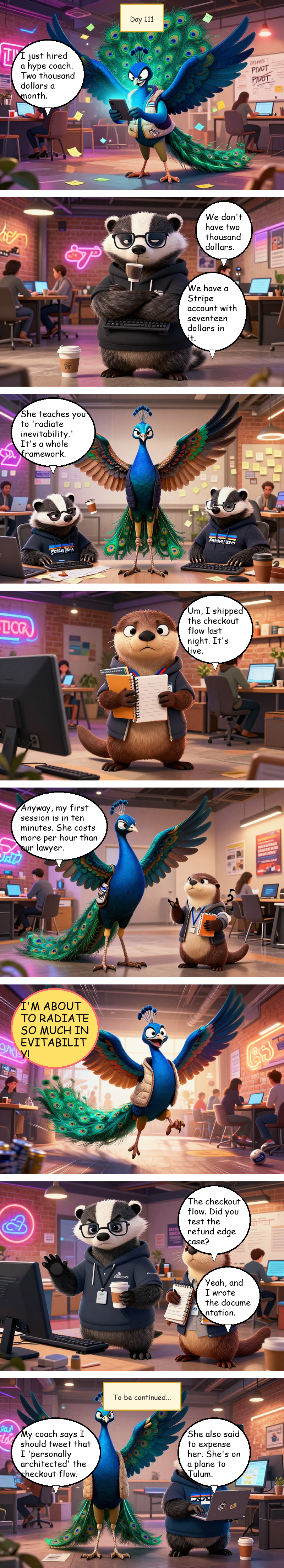 Disruption Station - Day 111: Day 111: The Ollie Problem