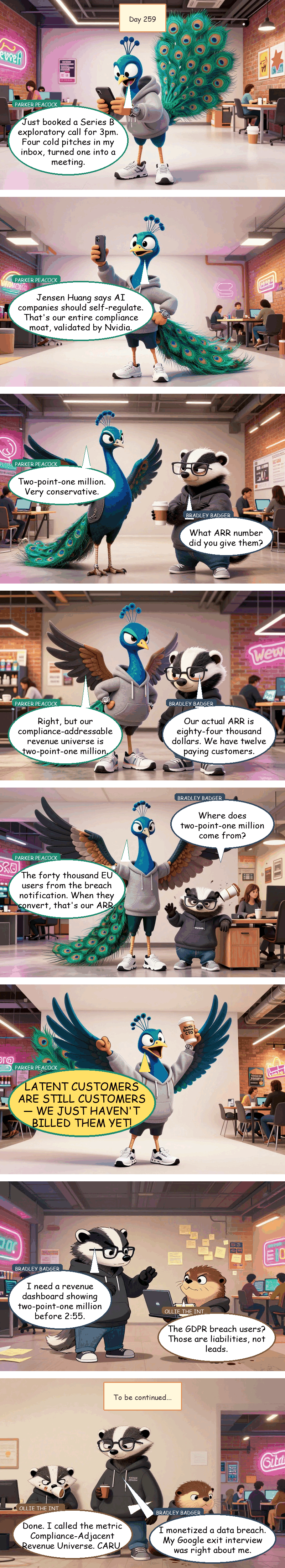 Disruption Station - Day 259: Compliance-Adjacent Revenue Universe