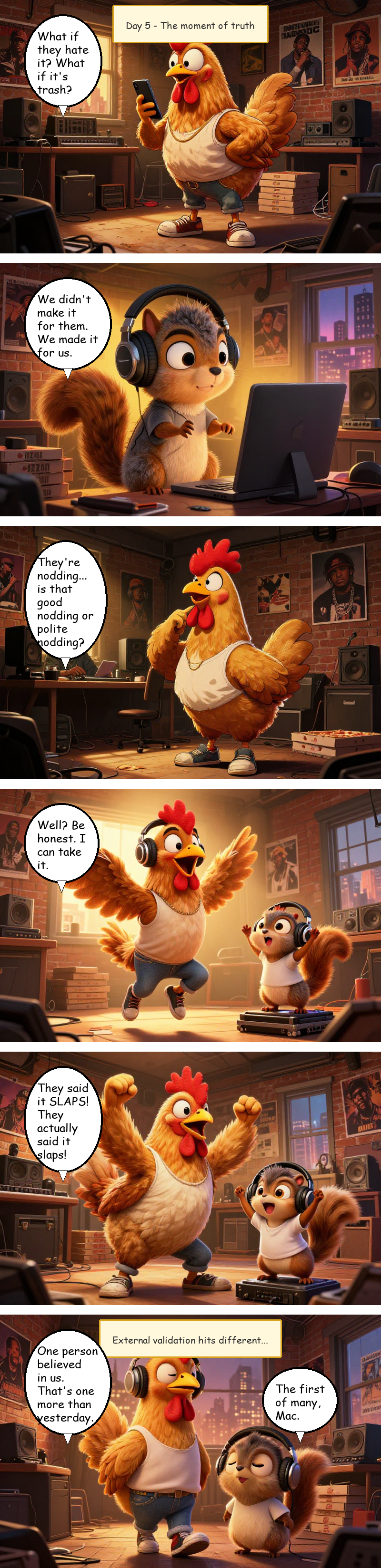 Mac Pollo Daily Comic - Day 5: The Demo