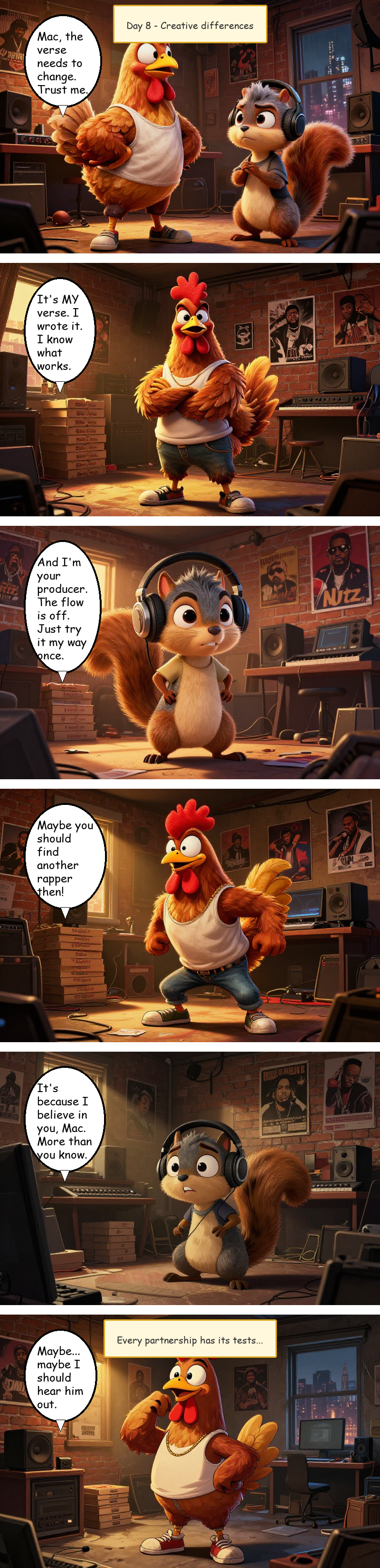 Mac Pollo Daily Comic - Day 8: The Rewrite