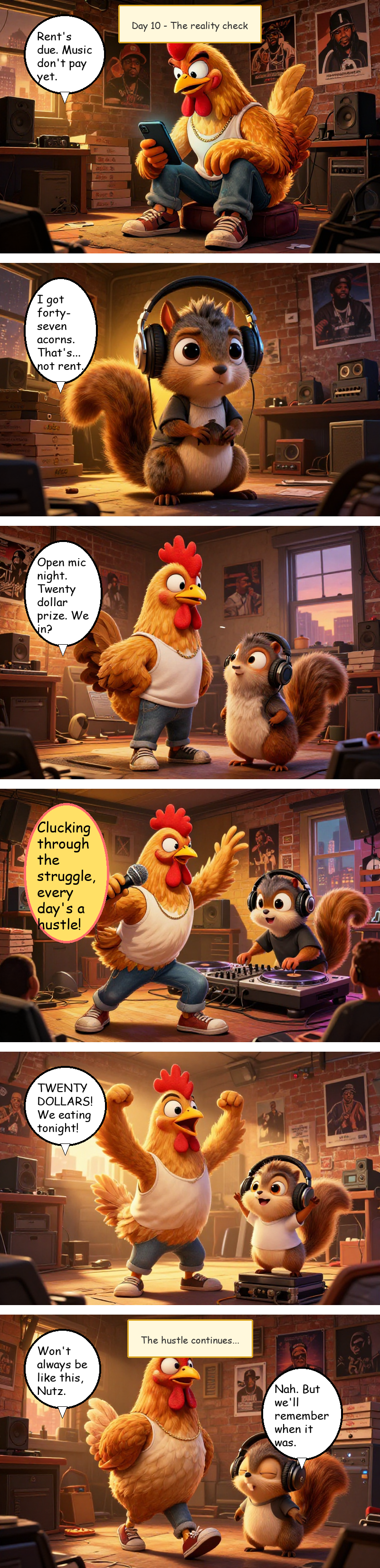 Mac Pollo Daily Comic - Day 10: The Hustle