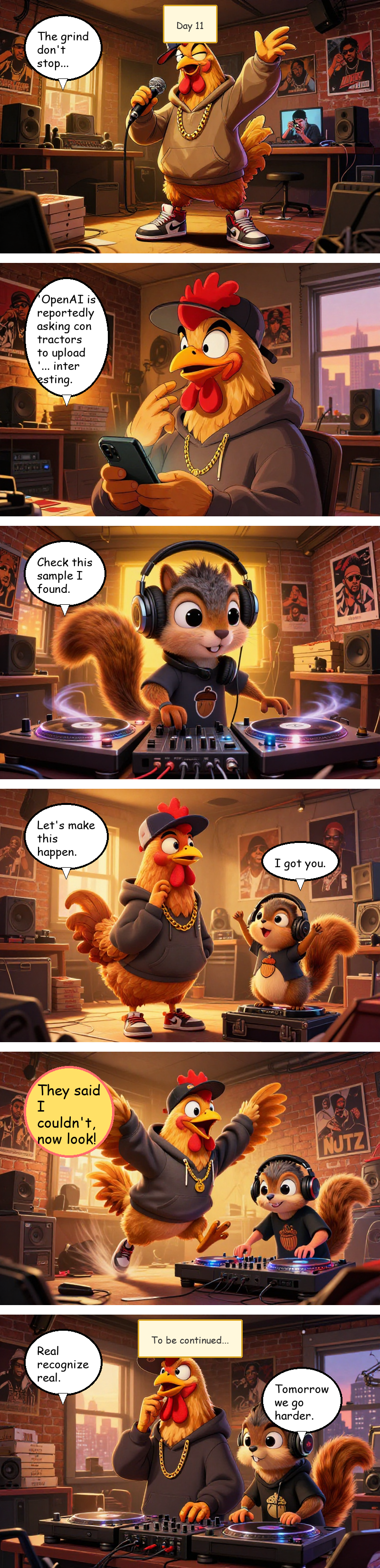 Mac Pollo's Rap Journey - Day 11: Day 11: The Feed