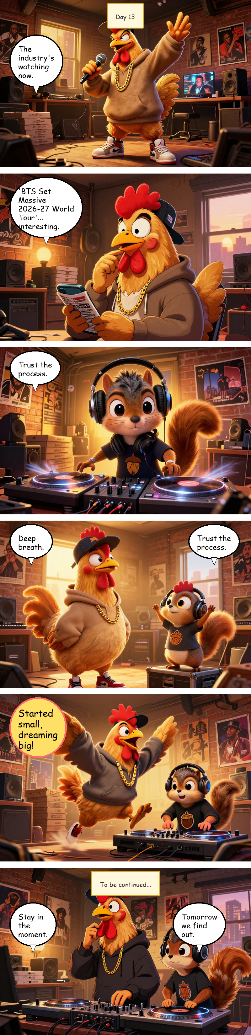 Mac Pollo's Rap Journey - Day 13: Day 13: The Feed