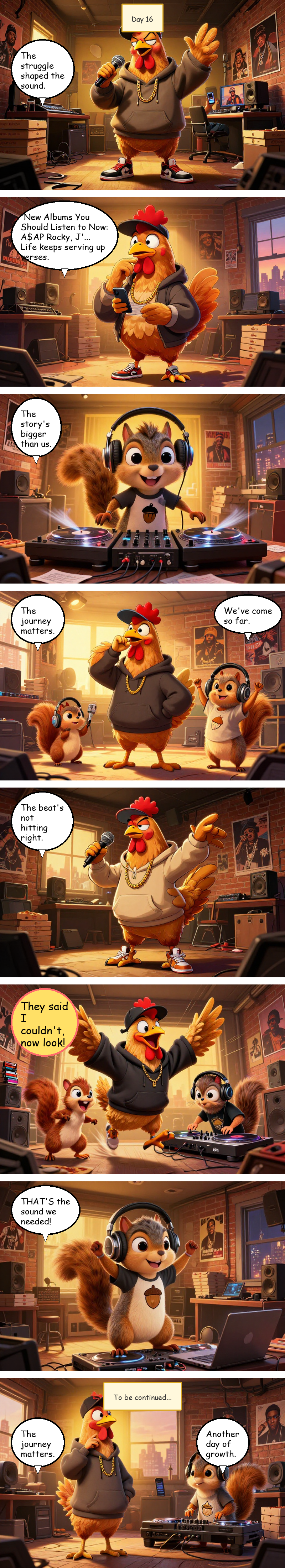 Mac Pollo's Rap Journey - Day 16: Day 16: The Feed