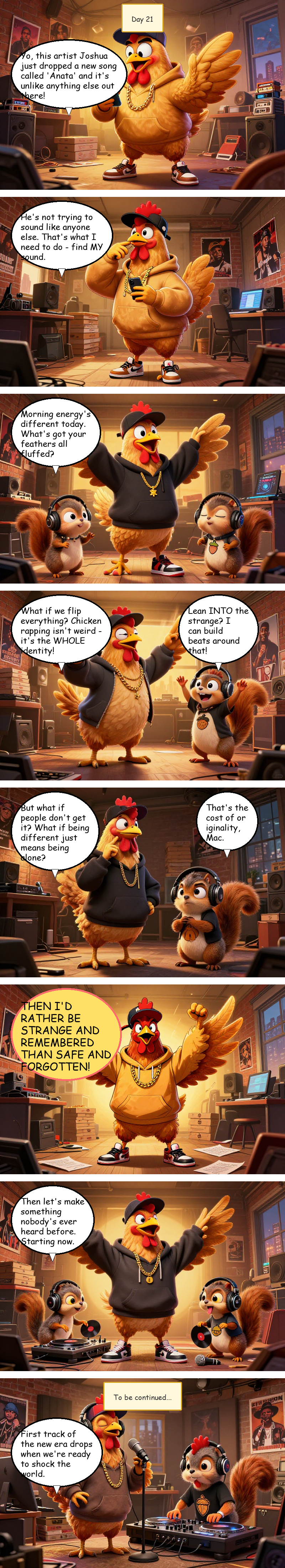 Mac Pollo's Rap Journey - Day 21: Day 21: Fresh Ears, Fresh Fears