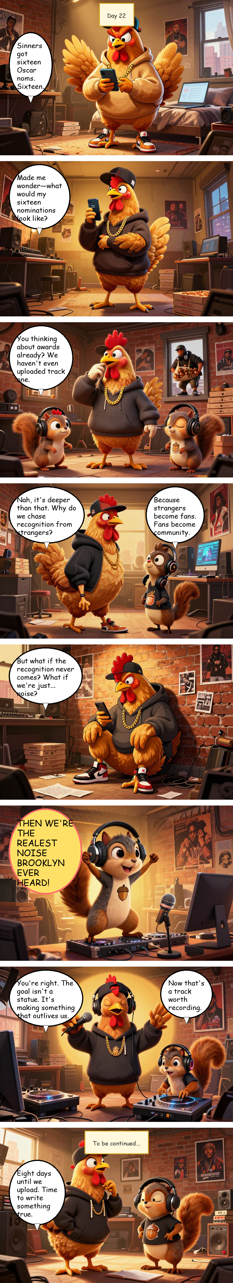 Mac Pollo's Rap Journey - Day 22: Day 22: Nominations and Notions