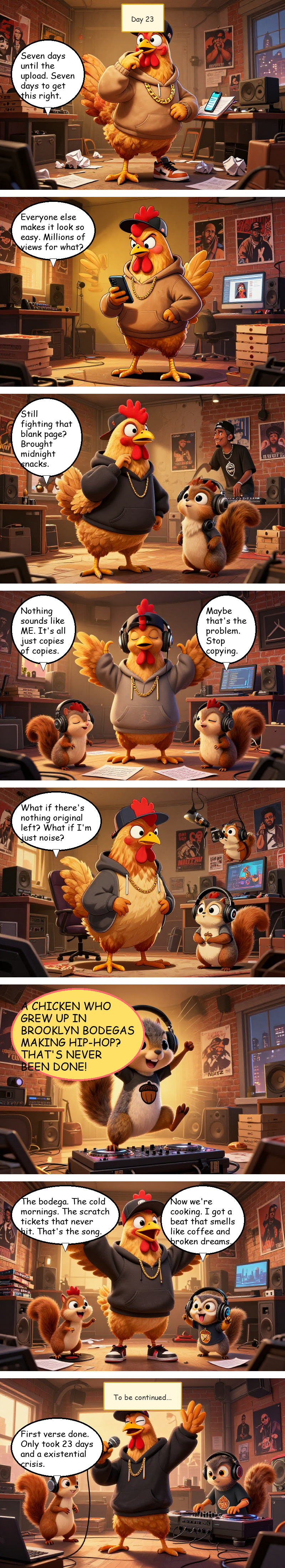 Mac Pollo's Rap Journey - Day 23: Day 23: Rough Draft