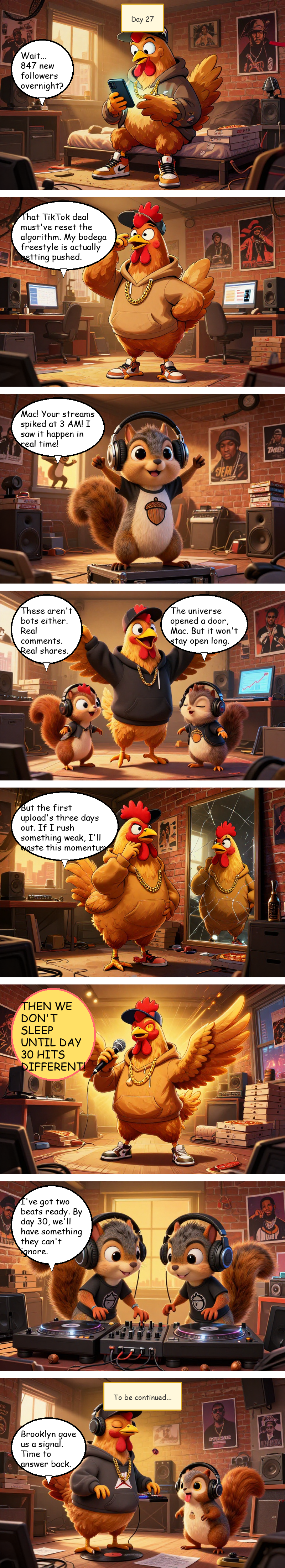 Mac Pollo's Rap Journey - Day 27: Day 27: The Algorithm Awakens