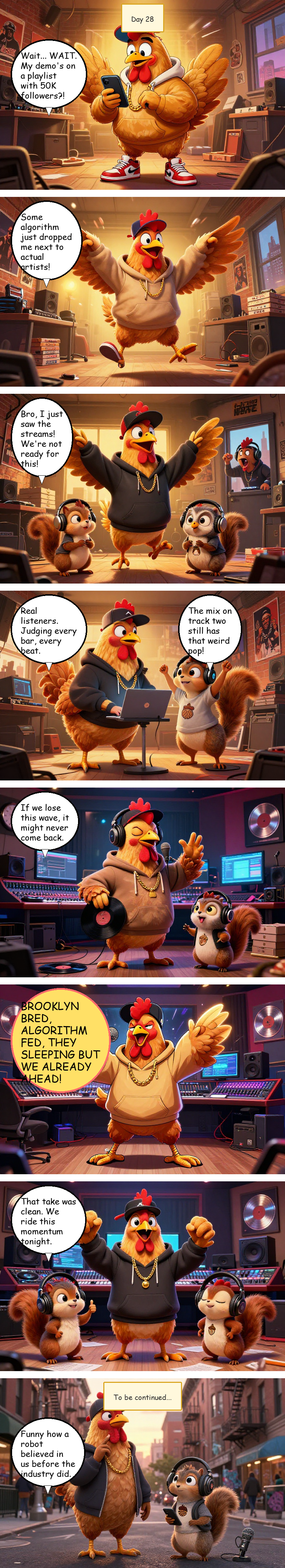 Mac Pollo's Rap Journey - Day 28: Day 28: The Algorithm Awakens