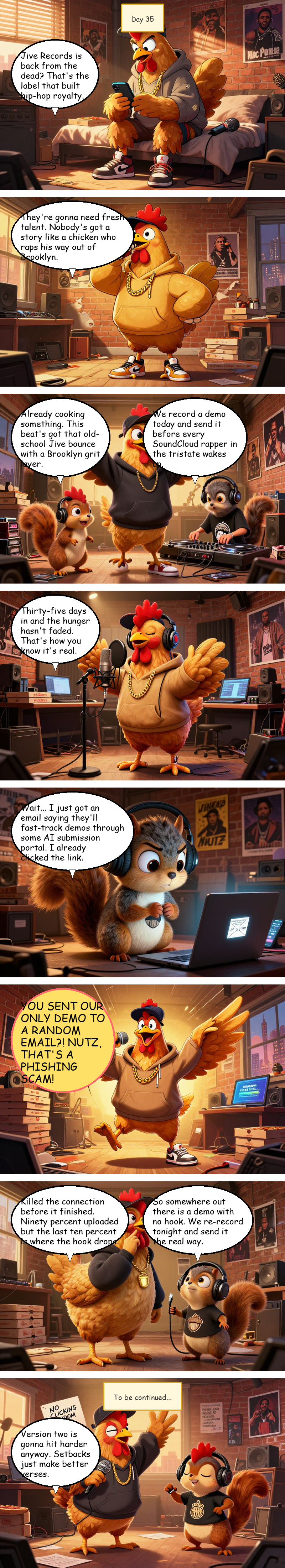 Mac Pollo's Rap Journey - Day 35: Day 35: Jive Talk