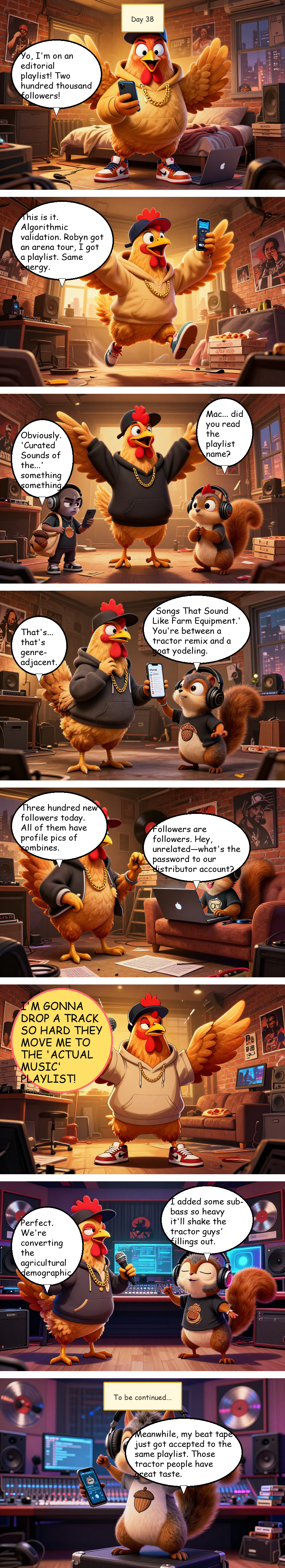 Mac Pollo's Rap Journey - Day 38: Day 38: The Playlist Placement